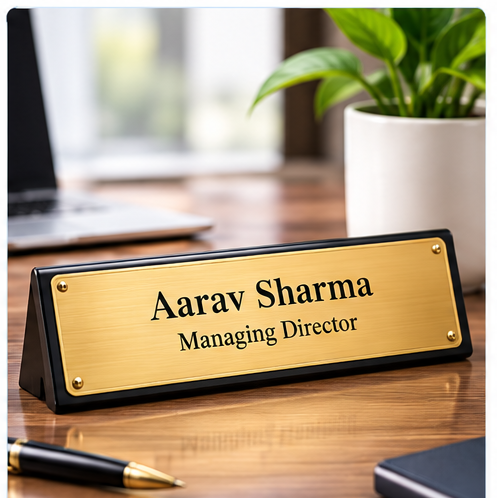 Custom Office Name Plates