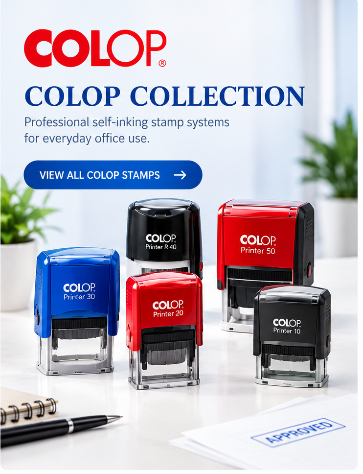 COLOP Collection - Professional Self-Inking Stamps